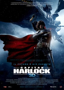 Capitan Harlock di Shinji Aramaki -locandina